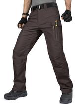 Calças GRÁTIS SOLDIER Coffee Brown 42W/30L resistentes à água