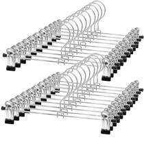 Calças Hangers NORTHERN BROTHERS, pacote com 20, de metal Calças Hangers NORTHERN BROTHERS, pacote com 20, de metal