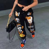 Calças Harajuku Sweatpants para mulheres Nergo Casual Style