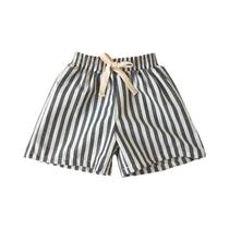 Calças Harlan Listradas De Linho E Algodão Para Meninos E Meninas, Vintage Casual Para Primavera E