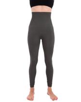 Calças Homma Activewear, cintura alta e leggings de compressão de barriga