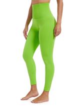 Calças Homma High Waist Tummy Control Compression Lime M
