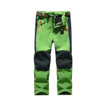 Calças Impermeáveis E À Prova De Vento Para Crianças, Soft Shell, Para Meninos E Meninas, Calças De