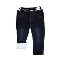 Calças Jeans Grossas E Quentes De Inverno Para Meninos De 1 a 6 Anos, Calças De Cashmere De Alta