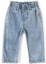 Calças jeans KIDSCOOL SPACE para bebês e meninos, azul claro, 4-5 anos Calças jeans KIDSCOOL SPACE para bebês e meninos, azul claro, 4-5 anos