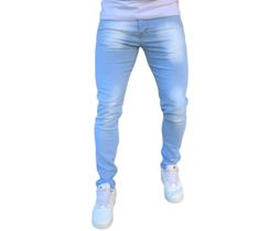 calças jeans masculina slim basica com elastano cores variadas - sky jeans