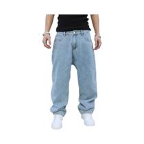 Calças Jeans Masculinas Oversize, Corte Reto E Solto, Casual, Cores Sólidas, Calças De Perna Larga, Calças Jeans Masculinas Oversize, Corte Reto E Solto, Casual, Cores Sólidas, Calças De Perna Larga,