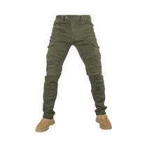 Calças Jeans Masculinas Para Motociclismo Featherbed Versão Padrão Para Verão