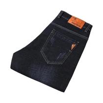 Calças Jeans Masculinas Slim Fit Em Denim Stretch Confortáveis E Macias Para Moda Casual De Negócios