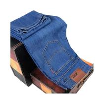 Calças Jeans Slim Stretch Masculinas 2025 Moda Casual De Negócios Pretas E Azuis Jeans De Marca