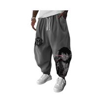 Calças Jogger De Verão Para Homens Com Estampa De Anime Zoro, Moda Casual, Calças De Moletom Com