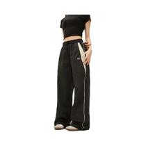 Calças Jogger Femininas De Cintura Alta, Oversized, Estilo Casual, Perna Larga, Y2K, Streetwear Calças Jogger Femininas De Cintura Alta, Oversized, Estilo Casual, Perna Larga, Y2K, Streetwear