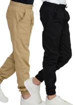 Calças Jogger Infantil Juvenil Calça de criança jeans apertada da moda 2 ao 16