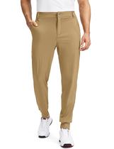 Calças Joggers Soothfeel para Golf Masculinas - Cáqui Escuro - Tamanho L