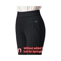 Calças Lápis Femininas De Fleece Grosso Para Emagrecimento, Outono Inverno, Casuais E Elegantes Para