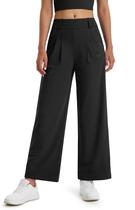 Calças largas Libin Work Dress, calça de moletom casual para mulheres