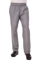 Calças largas masculinas Chef Works Small Check 6GG