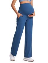 Calças largas para gestantes CRZ YOGA Butterluxe Over Belly