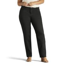 Calças Lee All Day Relaxed Fit de cintura alta para mulheres, além de 24 W