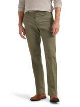 Calças Lee Extreme Motion Flat Front Slim Straight Olive 32 L x 32 L Calças Lee Extreme Motion Flat Front Slim Straight Olive 32 L x 32 L