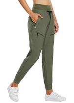 Calças Leves de Caminhada Femininas BALEAF - UPF 50+ - Verde - Tamanho M Calças Leves de Caminhada Femininas BALEAF - UPF 50+ - Verde - Tamanho M