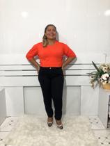 Calças lipo preta com conta modeladora tamanho 44
