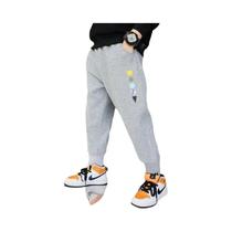 Calças Longas Casuais Confortáveis Para Meninos, Estilo Basquete, Roupa Diária De Primavera E