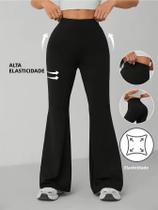 Calças Longas Femininas De Cintura Alta, Ajuste Slim, Flare, Leggings Casuais Elásticas Para Dança Calças Longas Femininas De Cintura Alta, Ajuste Slim, Flare, Leggings Casuais Elásticas Para Dança