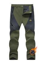 Calças MAGCOMSEN, quentes de inverno, impermeáveis, forradas de lã, masculinas