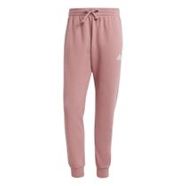 Calças masculinas Adidas Essentials Fleece Regular Capered Crimson