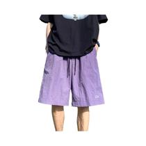 Calças Masculinas Casuais De Verão Com Cordão, Shorts Folgados, Calças Da Moda Coreana Que Combinam