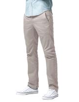 Calças masculinas combinam com ajuste justo e pernas retas, casuais, rosa pálido Calças masculinas combinam com ajuste justo e pernas retas, casuais, rosa pálido