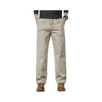 Calças Masculinas De Algodão Grosso Para Negócios E Casual, Soltas, Confortáveis, Retas, Clássicas, Calças Masculinas De Algodão Grosso Para Negócios E Casual, Soltas, Confortáveis, Retas, Clássicas,