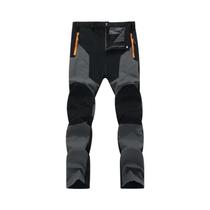 Calças Masculinas De Secagem Rápida, Respiráveis, Elásticas, Para Caminhadas, Acampamento, Pesca,