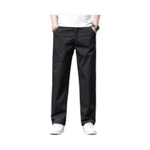 Calças Masculinas De Verão Finas E Casuais, Soltas E Retas, Em Seda Gelada, Para Negócios, Moda Calças Masculinas De Verão Finas E Casuais, Soltas E Retas, Em Seda Gelada, Para Negócios, Moda