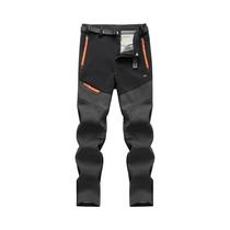 Calças Masculinas Impermeáveis Com Forro De Fleece Para Caminhada, Esqui E Snowboard, Softshell Para Calças Masculinas Impermeáveis Com Forro De Fleece Para Caminhada, Esqui E Snowboard, Softshell Para