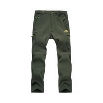 Calças Masculinas Impermeáveis Com Forro De Fleece Para Caminhada, Esqui E Snowboard, Softshell Para Calças Masculinas Impermeáveis Com Forro De Fleece Para Caminhada, Esqui E Snowboard, Softshell Para