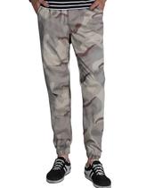 Calças Match Masculinas Chino Jogger 36 Beige Camo Calças Match Masculinas Chino Jogger 36 Beige Camo