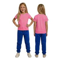 Calças Moletom Flanelada Infantil Masculino Feminino Unisex