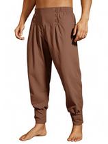Calças piratas Runcati Renaissance Viking Ankle Ren Faire Masculinas Calças piratas Runcati Renaissance Viking Ankle Ren Faire Masculinas