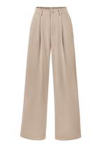 Calças PRETTYGARDEN Pantalona Cintura Alta com Bolsos XXL Calças PRETTYGARDEN Pantalona Cintura Alta com Bolsos XXL