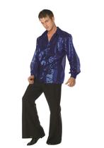 Calças RG Costumes 70s Dance Fever Bell Bottom pretas Calças RG Costumes 70s Dance Fever Bell Bottom pretas