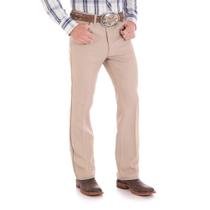 Calças sociais Wrangler Wrancher Jean para homens bege escuro 32 L x 29 L