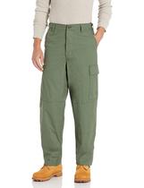 Calças táticas BDU Tru-Spec 100% algodão Rip-Stop OD verde