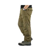 Calças Táticas De Inverno Para Homens, Quentes E Largas, Calças Cargo Com Múltiplos Bolsos Para Calças Táticas De Inverno Para Homens, Quentes E Largas, Calças Cargo Com Múltiplos Bolsos Para
