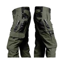 Calças Táticas Impermeáveis Masculinas Com Múltiplos Bolsos, Resistentes Ao Uso, Calças De Combate