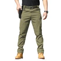 Calças táticas impermeáveis Texwix Flexcamo para homens verdes 2