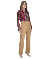 Calças Tommy Hilfiger Sutton Femininas - Marrom Tabaco - Tamanho 12