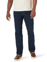 Calças Wrangler Authentics, ajuste regular, jeans flexíveis e confortáveis
