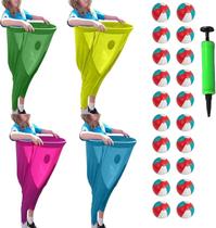 Calças Yard Game Granny Pants Big Granny Pants com bolas saltitantes